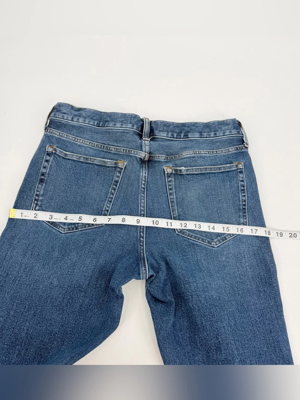 Everlane Jeans Men’s 30x34 Blue The Slim Jean Uniform Released Hem Stretch Denim